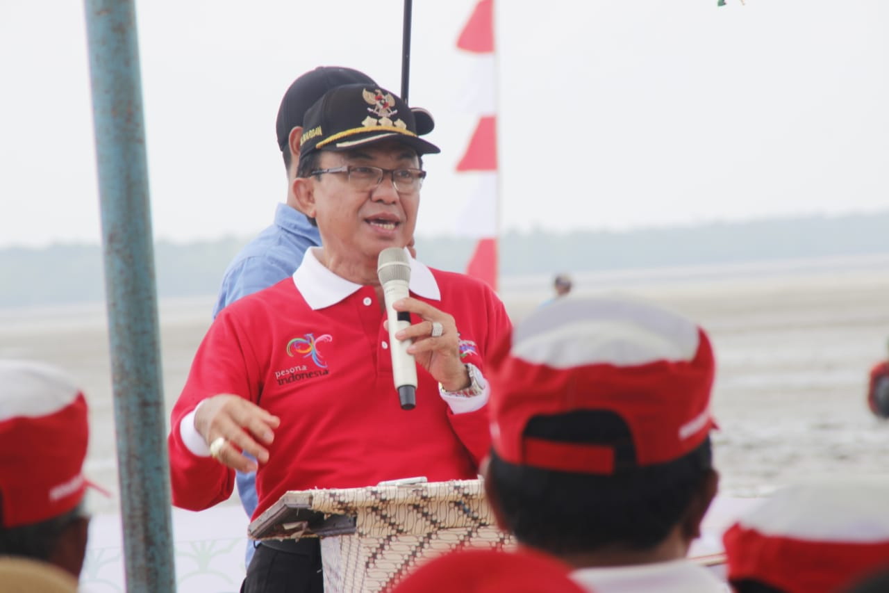 Festival Menongkah Dikukuhkan Sebagai WBTB Pertama di Inhil